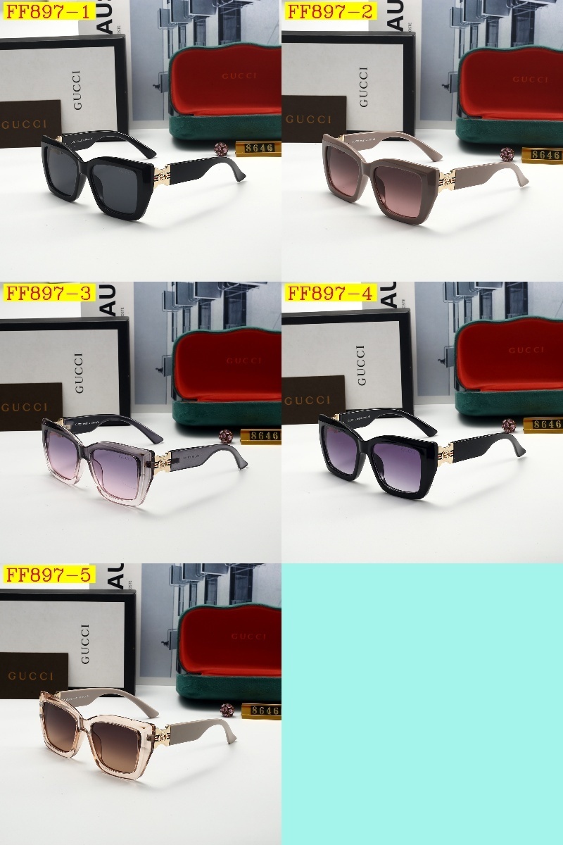 22$ dh GUCCI 8646 Sunglassess With Box 60342812521 FF897 gallery