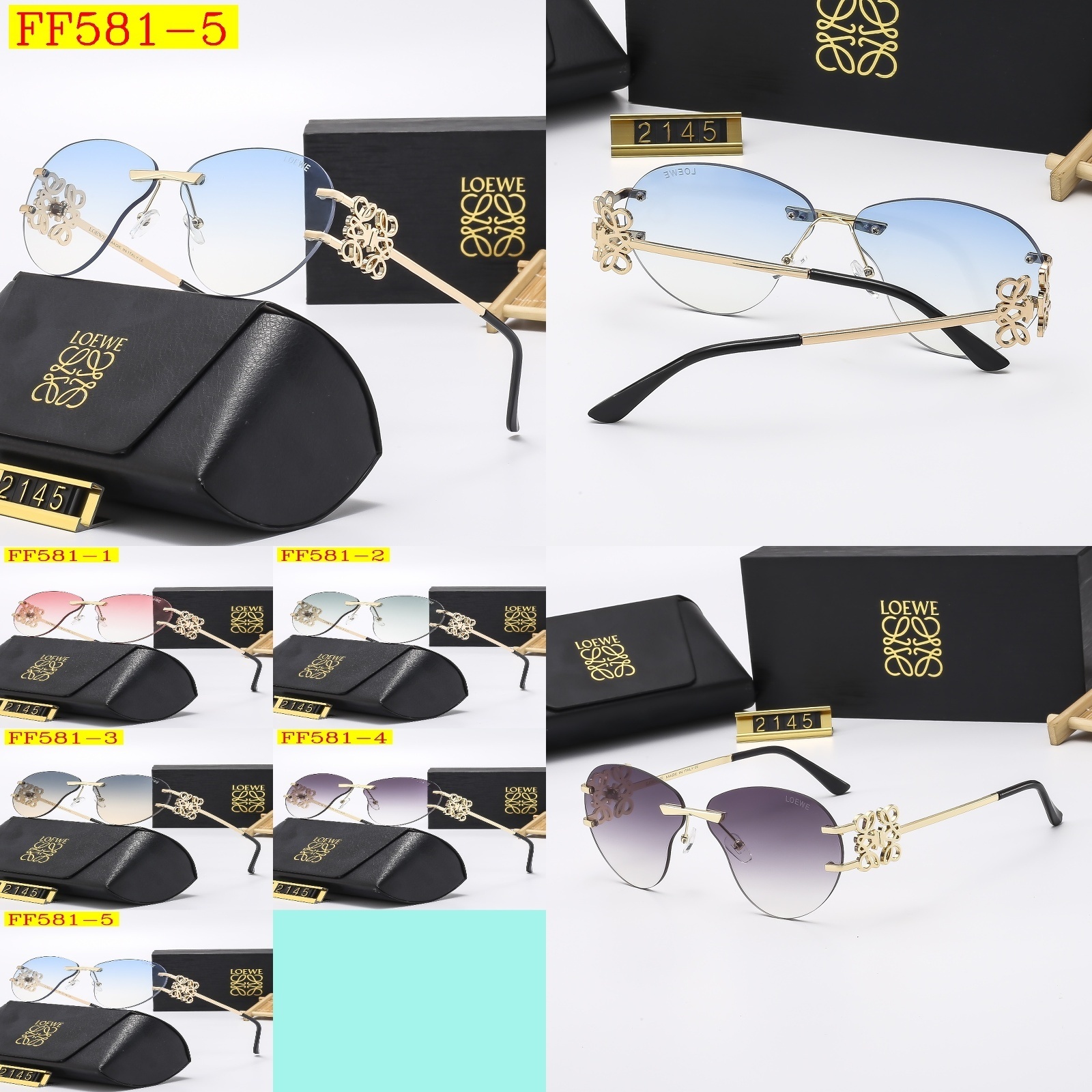 22$ dh LOEWE 2145 Sunglassess With Box 70859412525 FF581 gallery