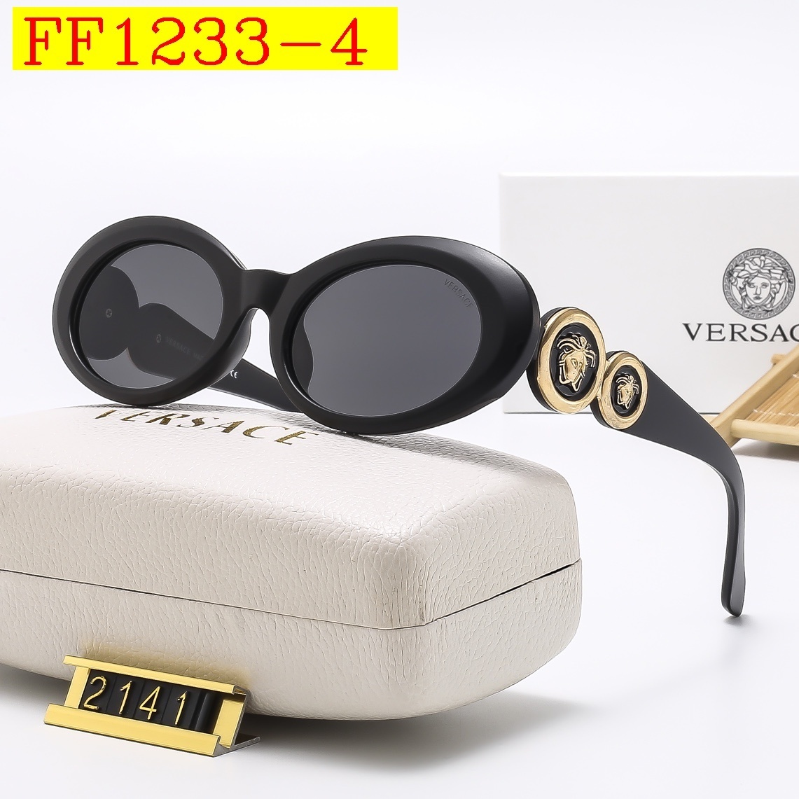 22$ dh VERSACE 2141 Sunglassess With Box 60253012523 FF1233 gallery