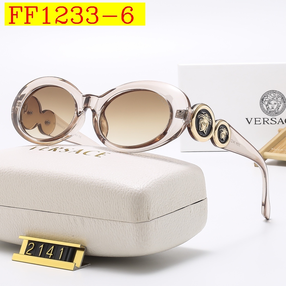 22$ dh VERSACE 2141 Sunglassess With Box 60253012523 FF1233 gallery