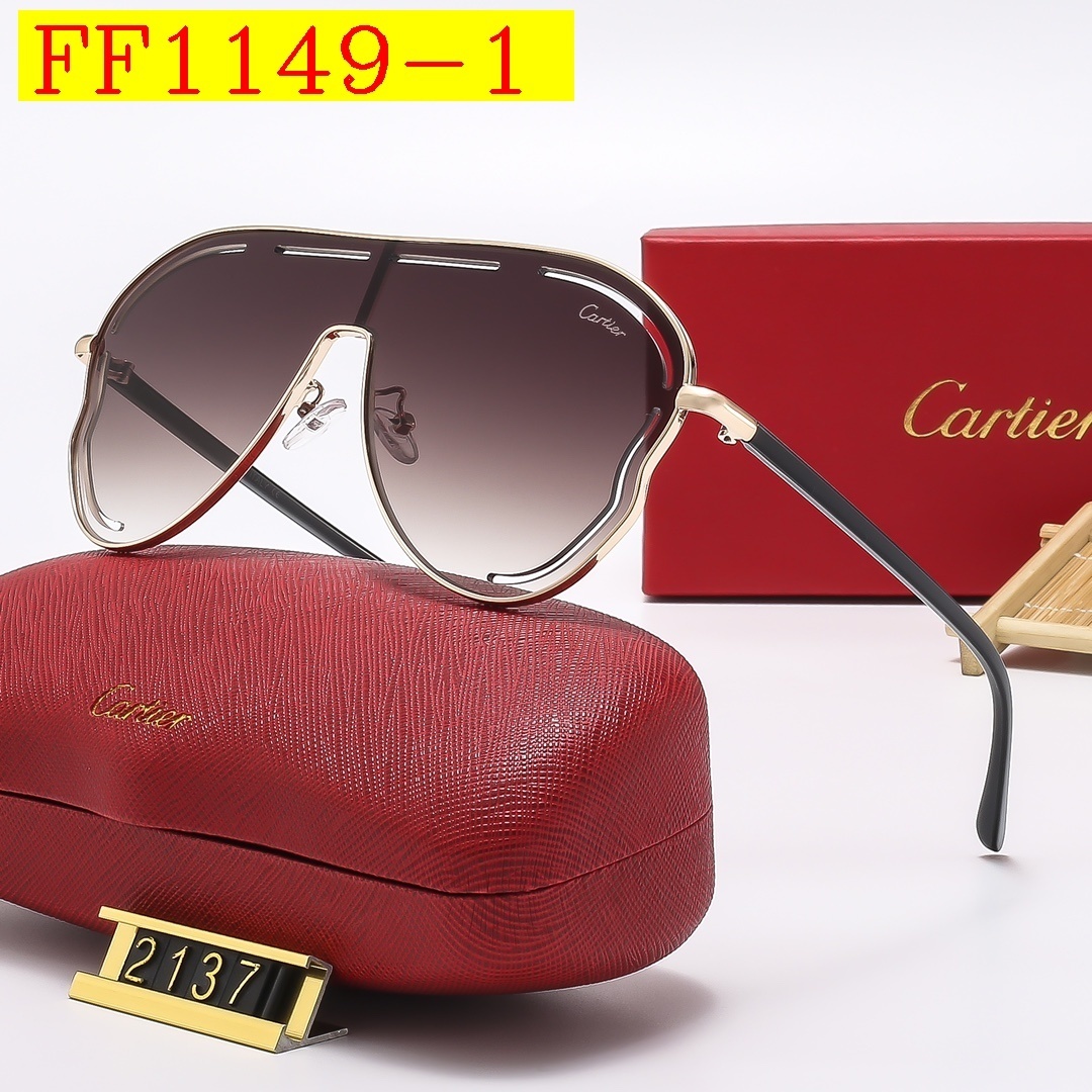 22$ dh cartier 2137 Sunglassess With Box 80451612527 FF1149 gallery