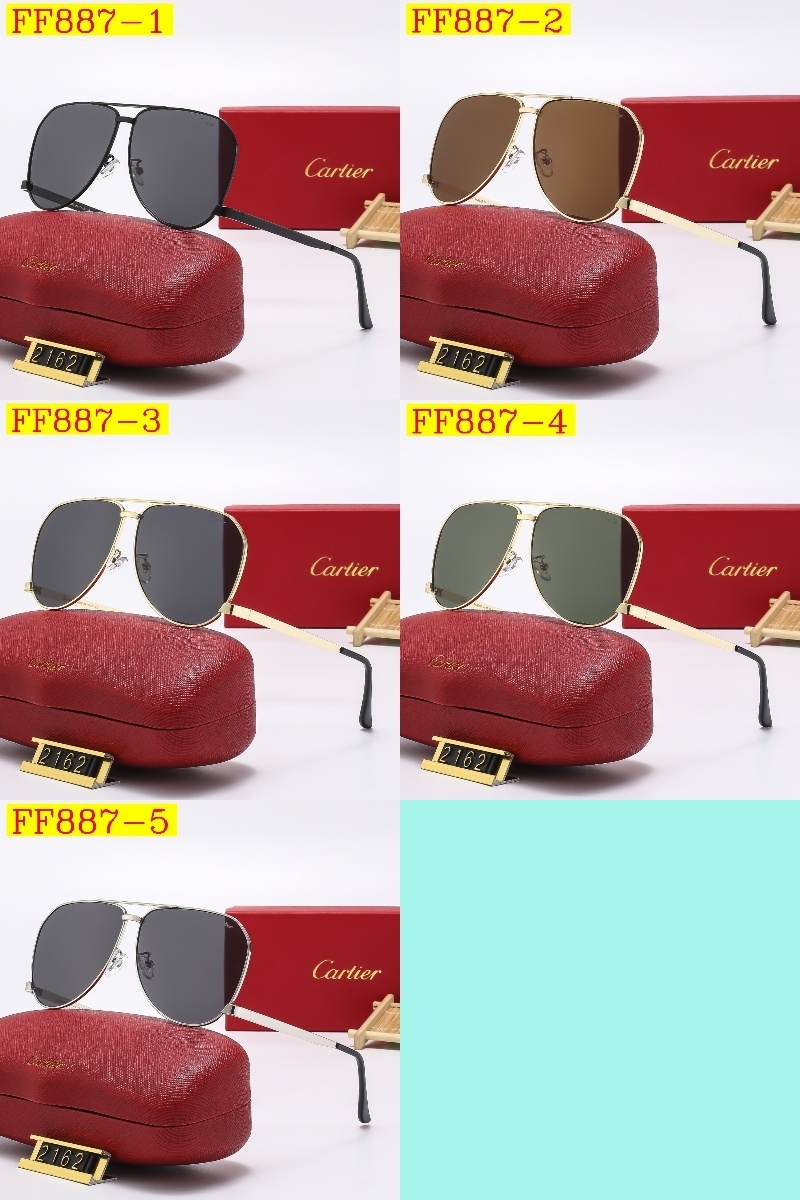 22$ dh cartier 2162 Sunglassess With Box 70859412525 FF887 gallery