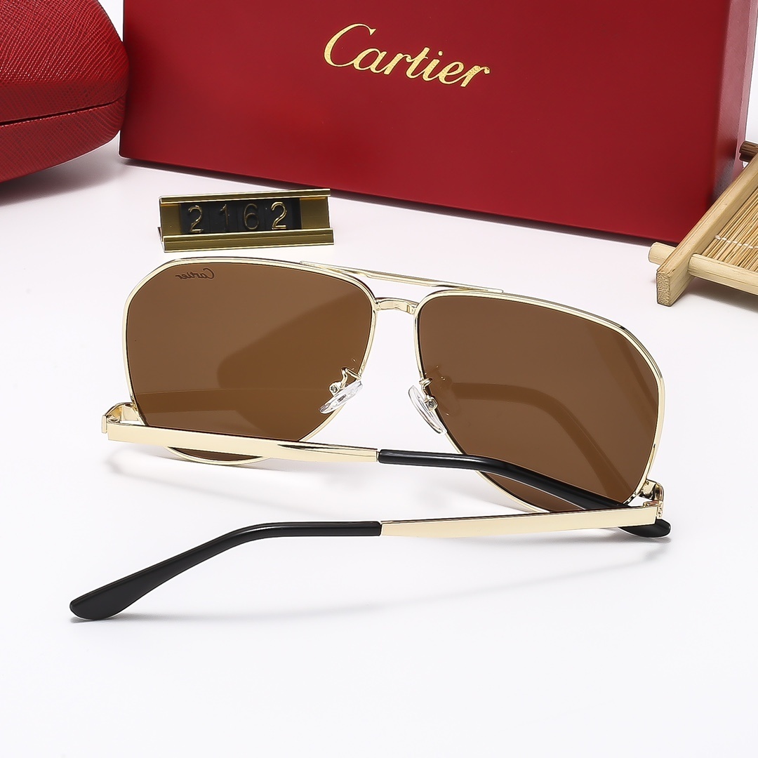 22$ dh cartier 2162 Sunglassess With Box 70859412525 FF887 gallery