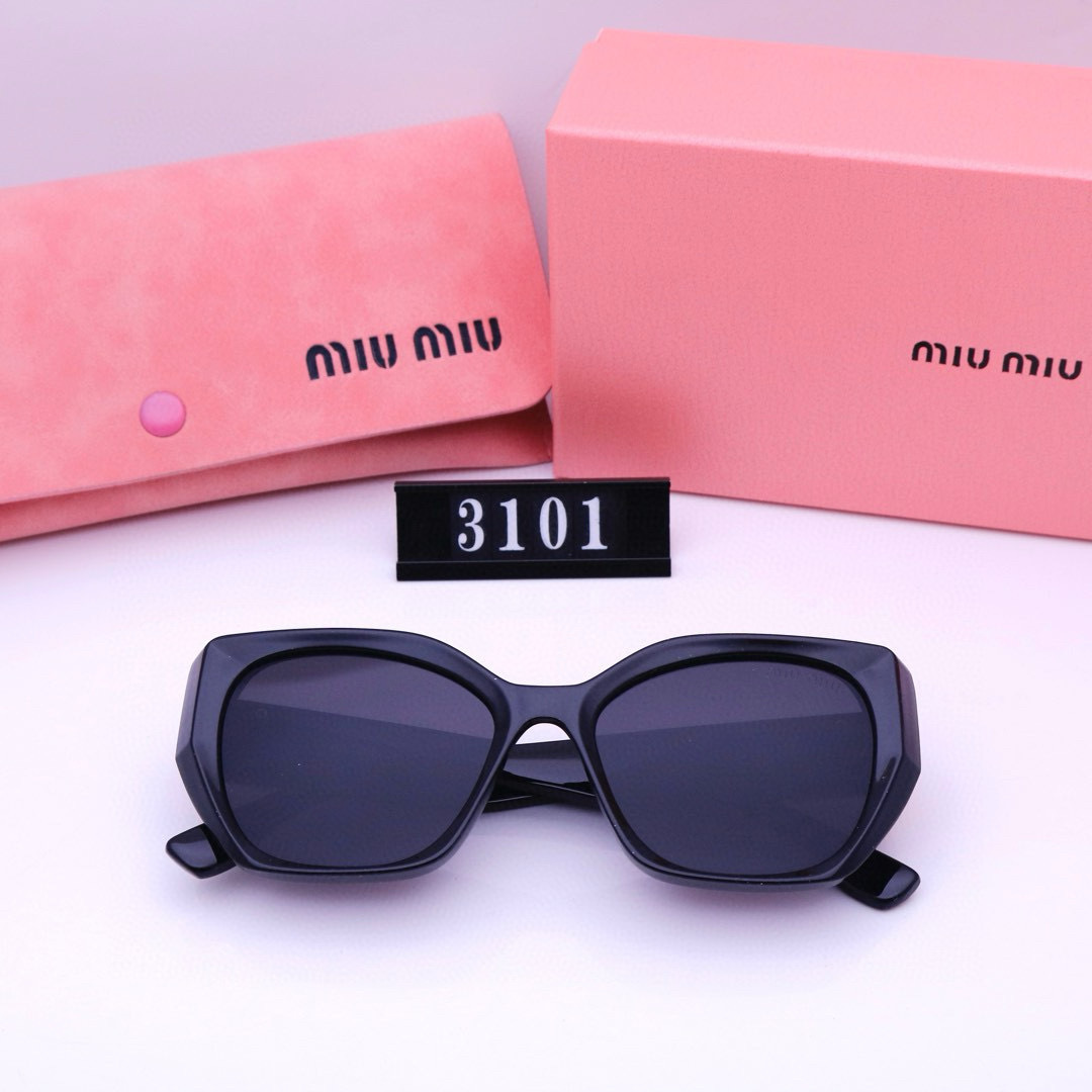 22$ dh miumiu 3101 Sunglassess With Box 70458012523 FF1083 gallery
