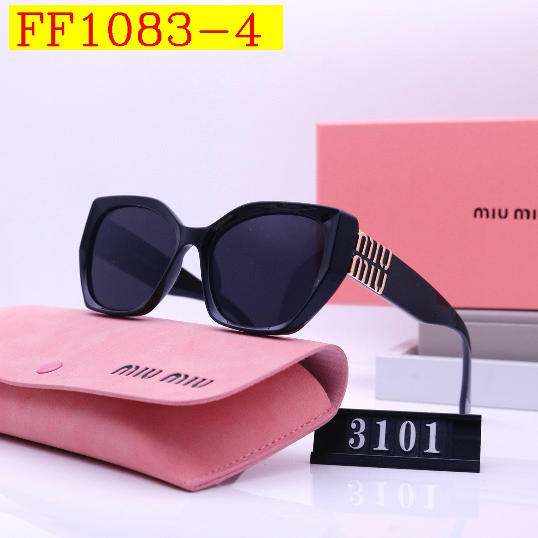 22$ dh miumiu 3101 Sunglassess With Box 70458012523 FF1083 gallery