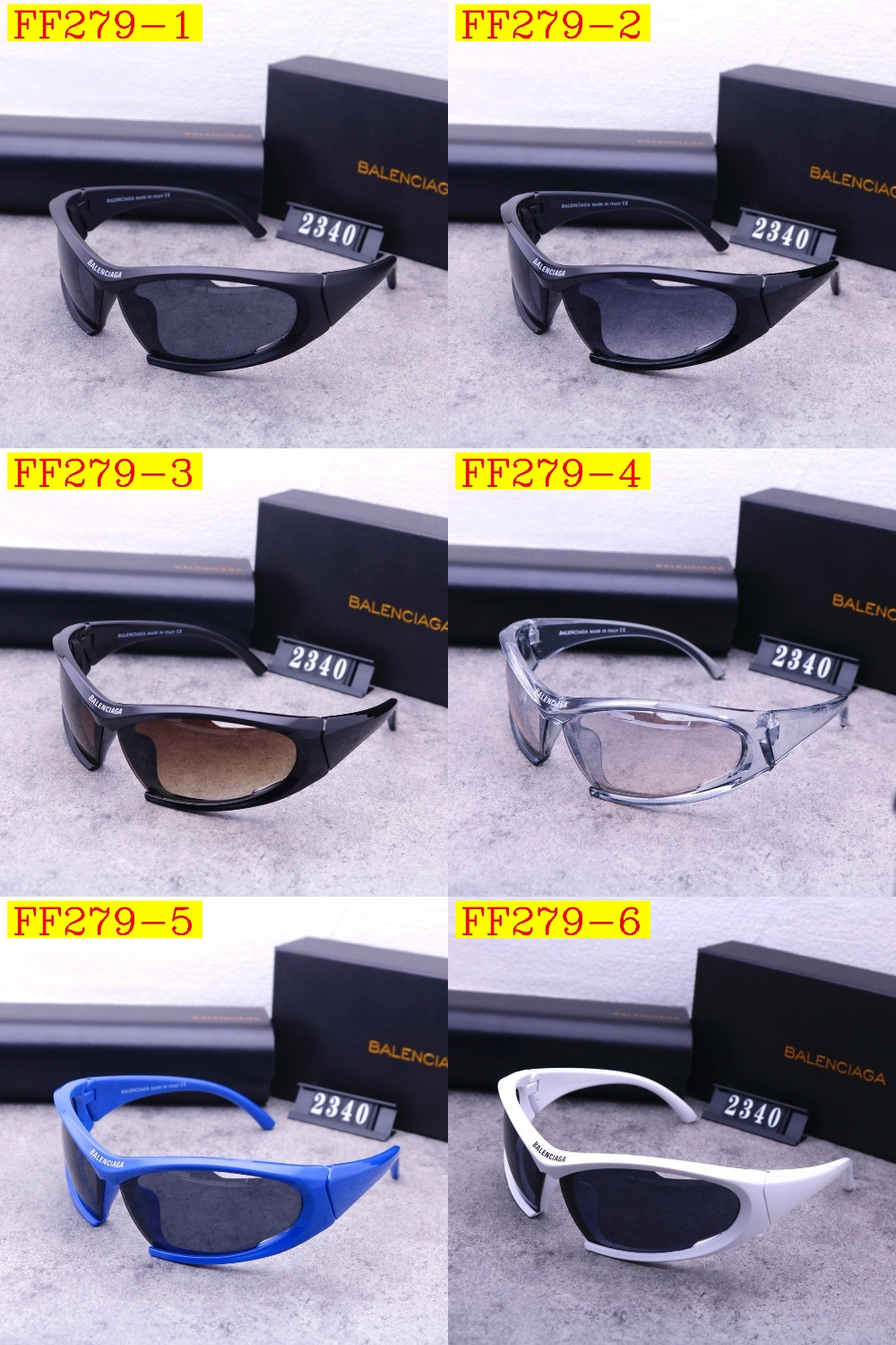 22$ new_dh Balenciaga 2340 Sunglassess With Box 60352012413 FF279 gallery