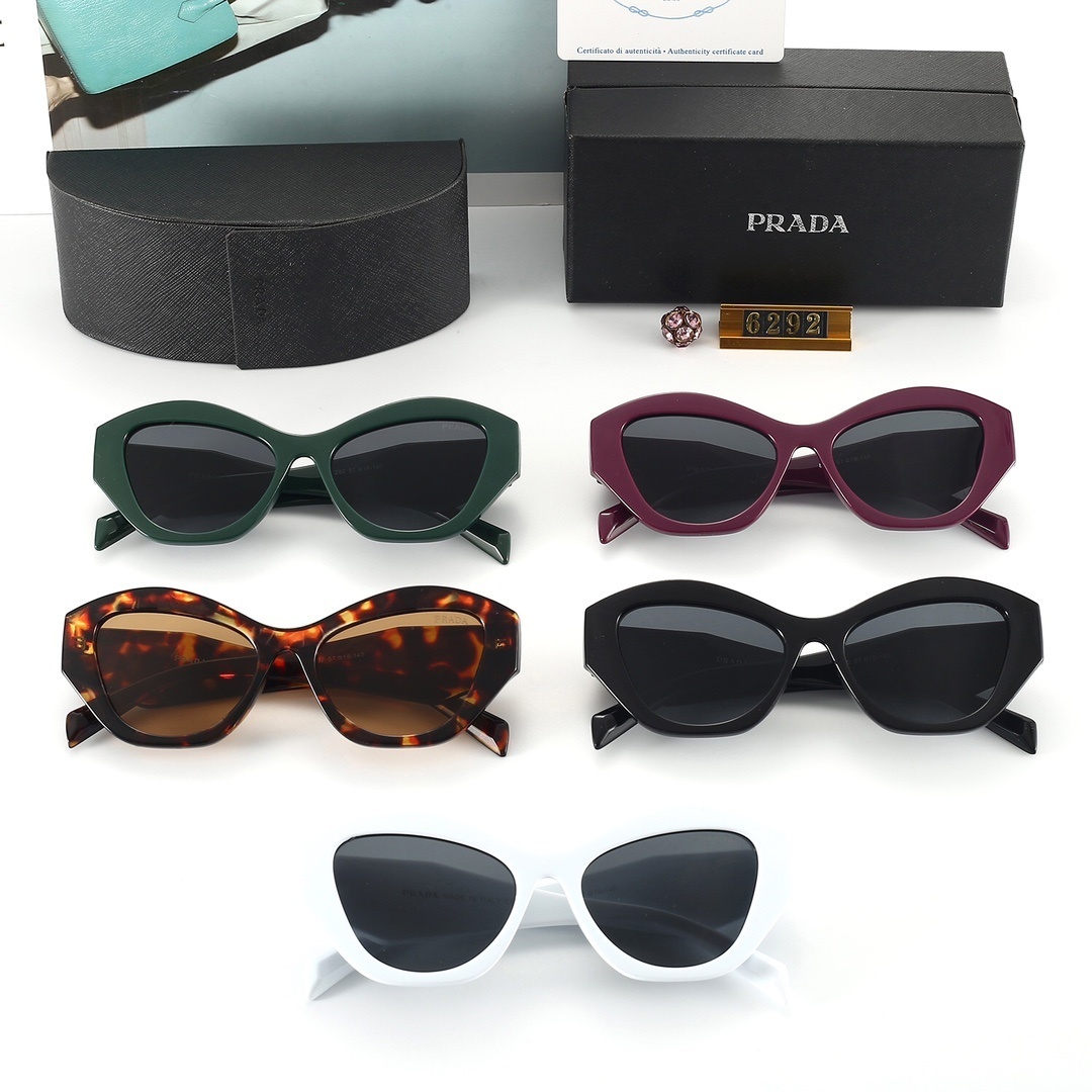 22$ new_dh PRADA 6292 Sunglassess With Box 90654212414 FF329 gallery