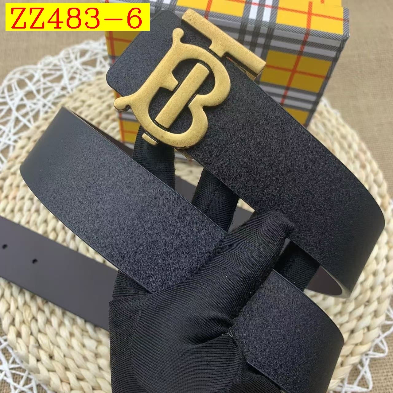 23$ BURBERRY Belt size 105-125 6810 ZZ483 gallery