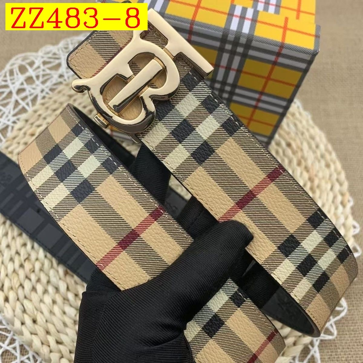 23$ BURBERRY Belt size 105-125 6810 ZZ483 gallery