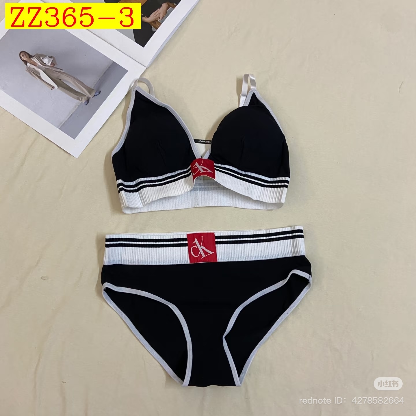 23$ CK Bra set 1742 ZZ365 gallery