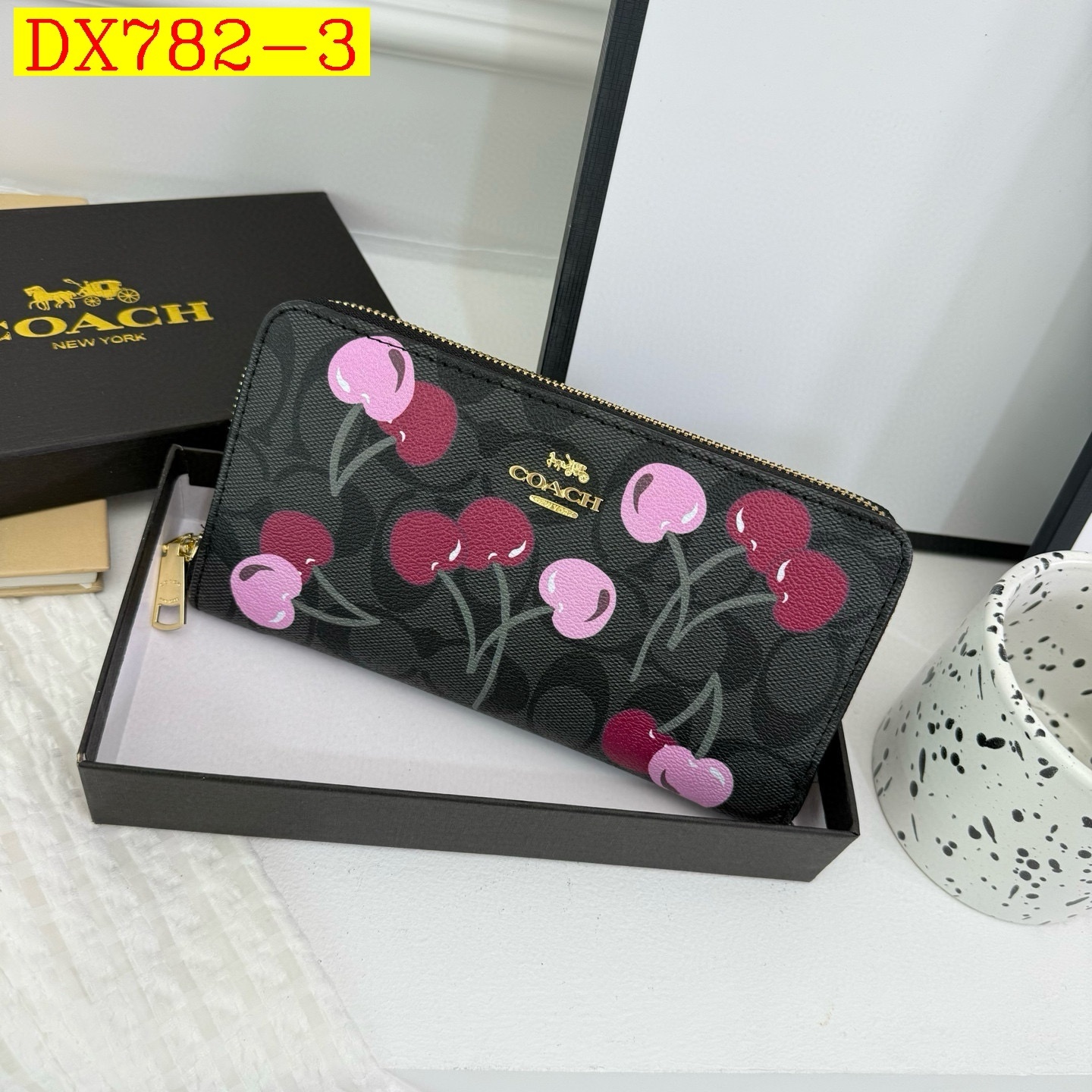 23$ COACH 3009 Shoulder bag size 20X10X2 cm 2870 DX782 gallery