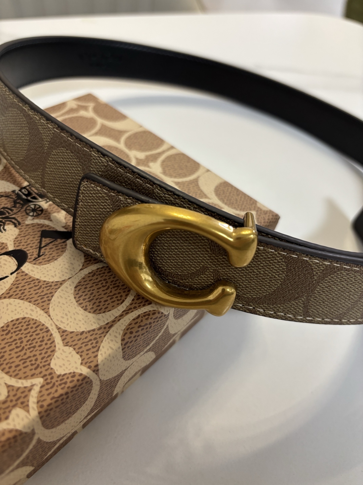 23$ COACH Belt width 4 cm 5870 BY3255 gallery