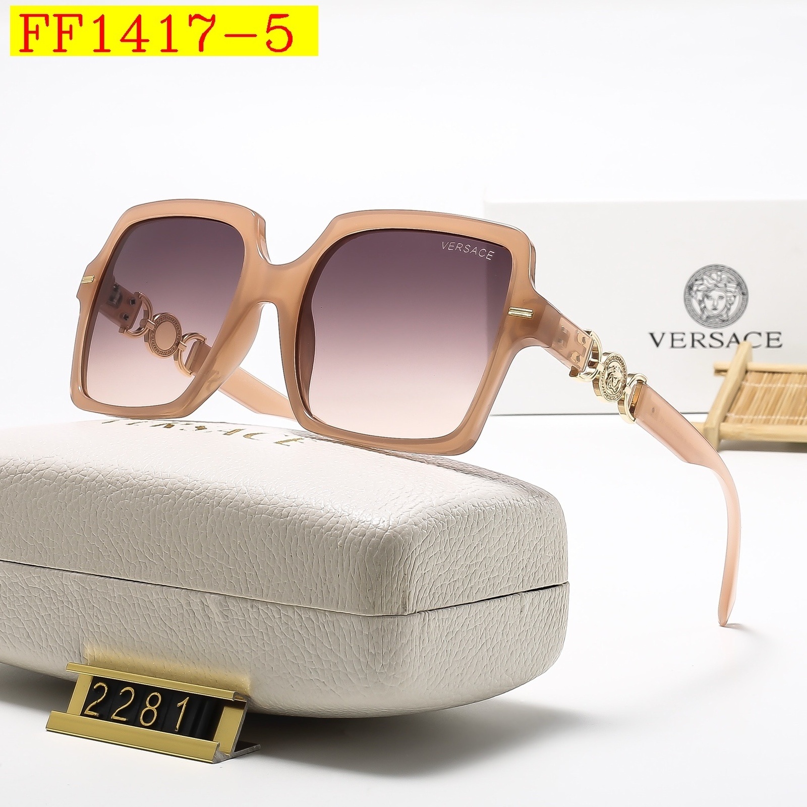 23$ Versace 2281 sunglassess with box 501860 FF1417 gallery
