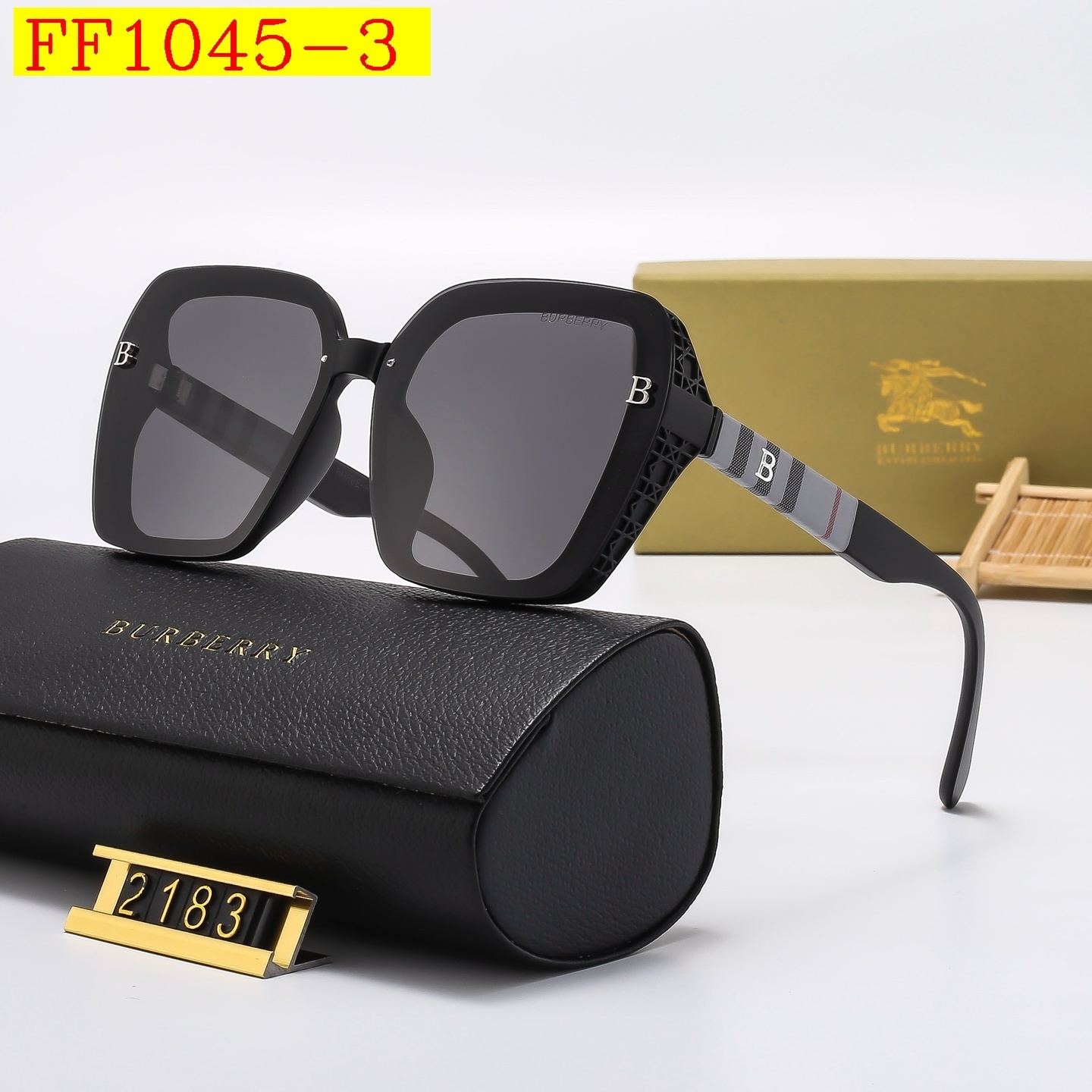 23$ dh BURBERRY 2183 Polarizer Sunglassess With Box 80562412633 FF1045 gallery