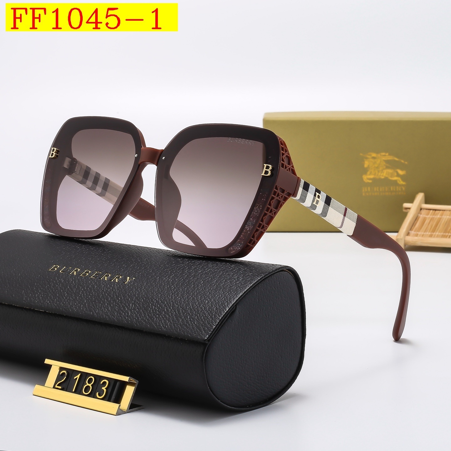 23$ dh BURBERRY 2183 Polarizer Sunglassess With Box 80562412633 FF1045 gallery