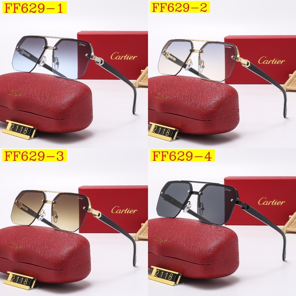 23$ dh CARTIER 2118 Sunglassess With Box 40168012630 FF629 gallery