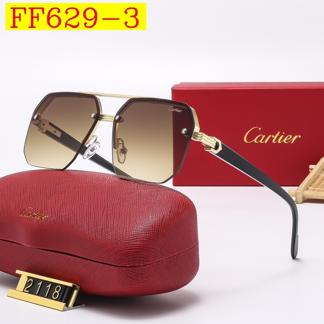 23$ dh CARTIER 2118 Sunglassess With Box 40168012630 FF629 gallery