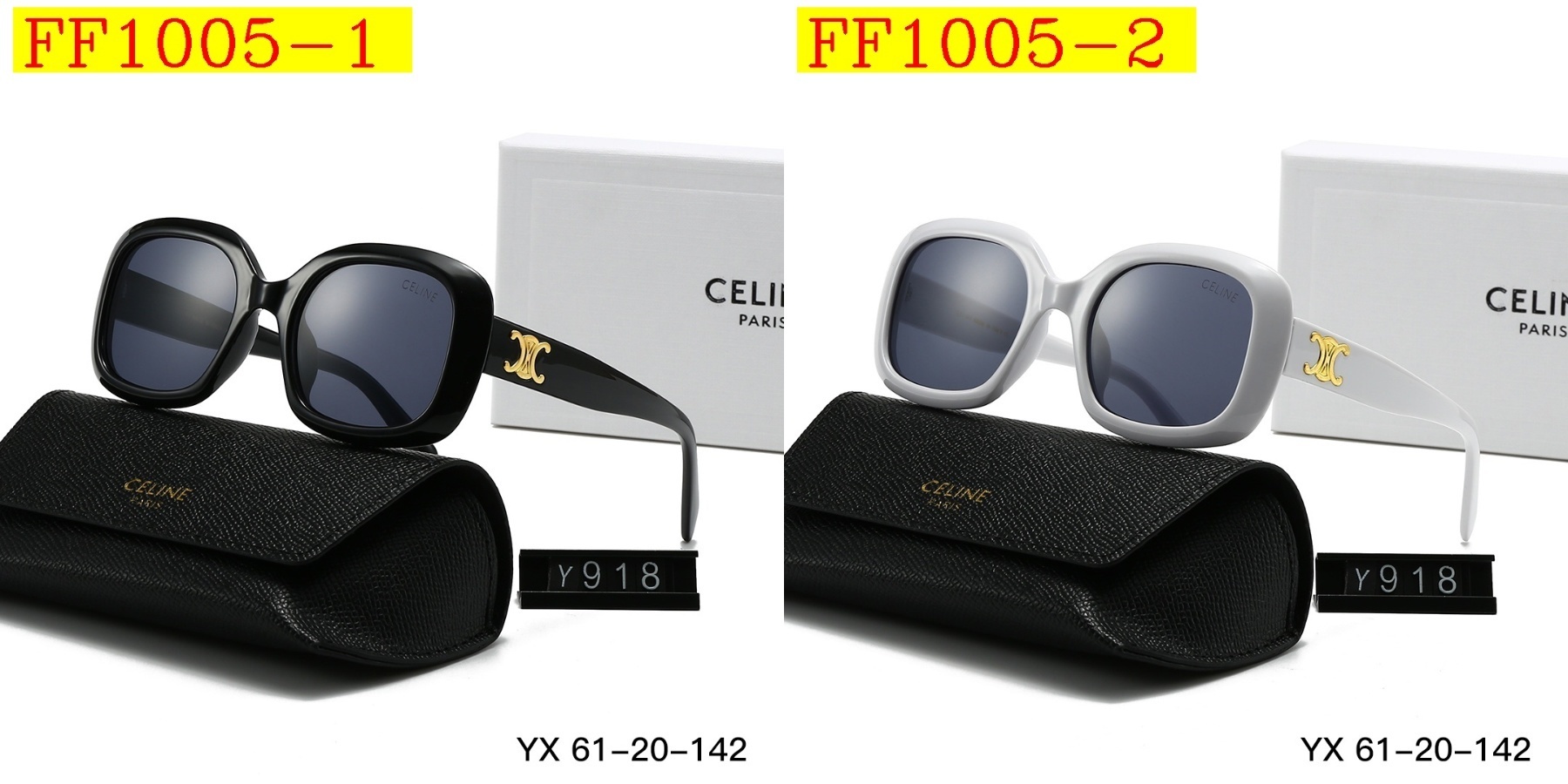 23$ dh CELINE 918 Nylon lenses Sunglassess With Box 50261412633 FF1005 gallery