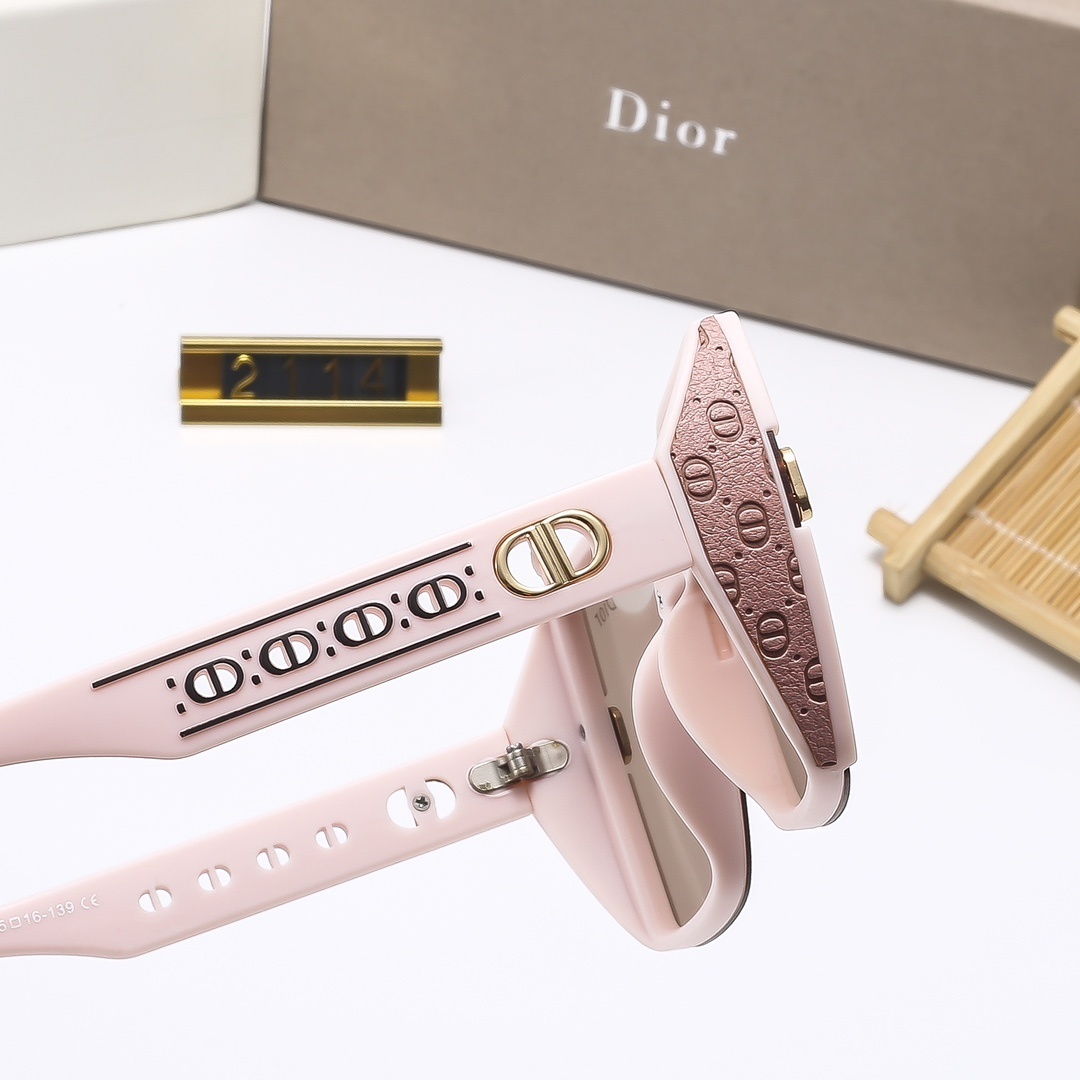 23$ dh DIOR 2114 Sunglassess With Box 80564012630 FF649 gallery