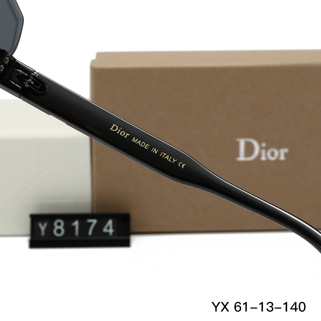 23$ dh DIOR 8174 Nylon lenses Sunglassess With Box 70563412633 FF1065 gallery