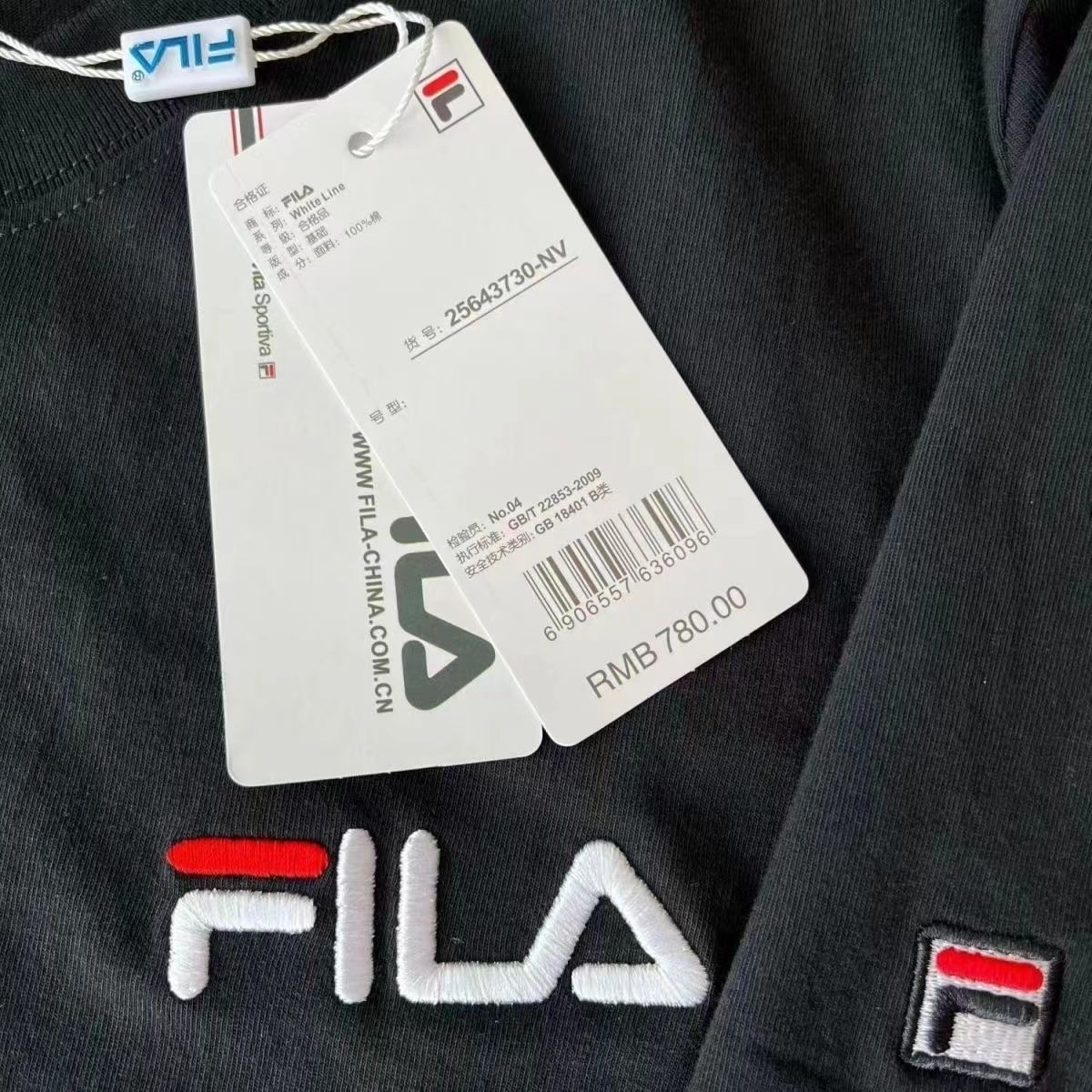 23$ dh Fila Embroidered short sleeves cotton S-5XL 40152012538 ZZ185 gallery