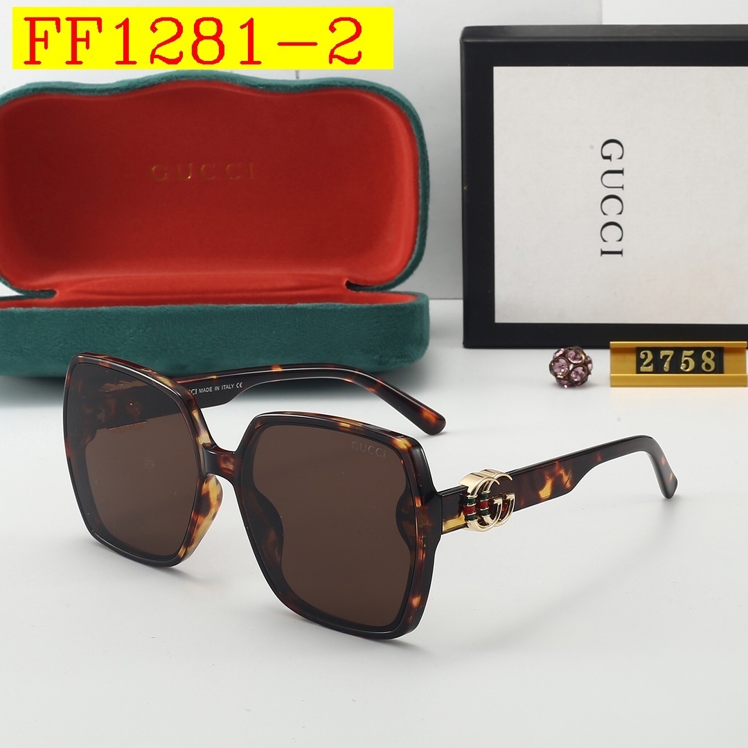 23$ dh GUCCI 2758 Sunglassess With Box 30265012630 FF1281 gallery