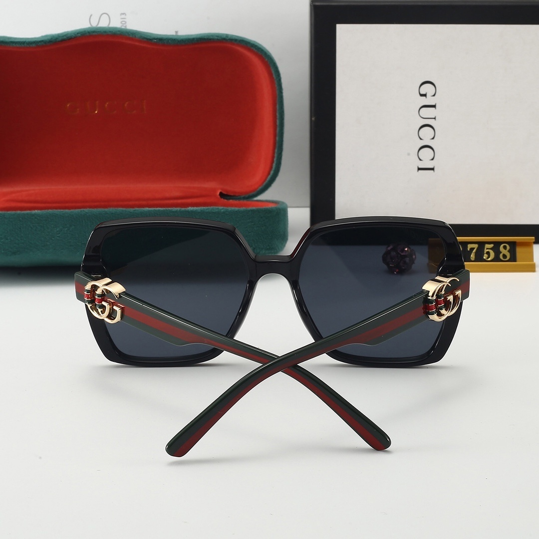 23$ dh GUCCI 2758 Sunglassess With Box 30265012630 FF1281 gallery