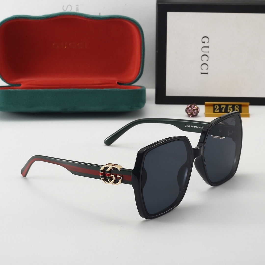 23$ dh GUCCI 2758 Sunglassess With Box 30265012630 FF1281 gallery