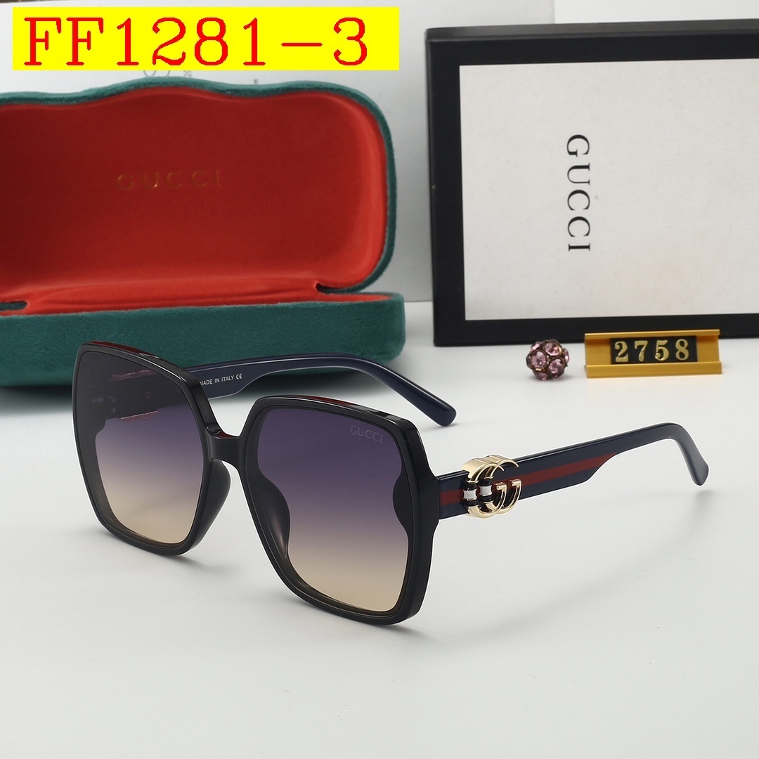 23$ dh GUCCI 2758 Sunglassess With Box 30265012630 FF1281 gallery
