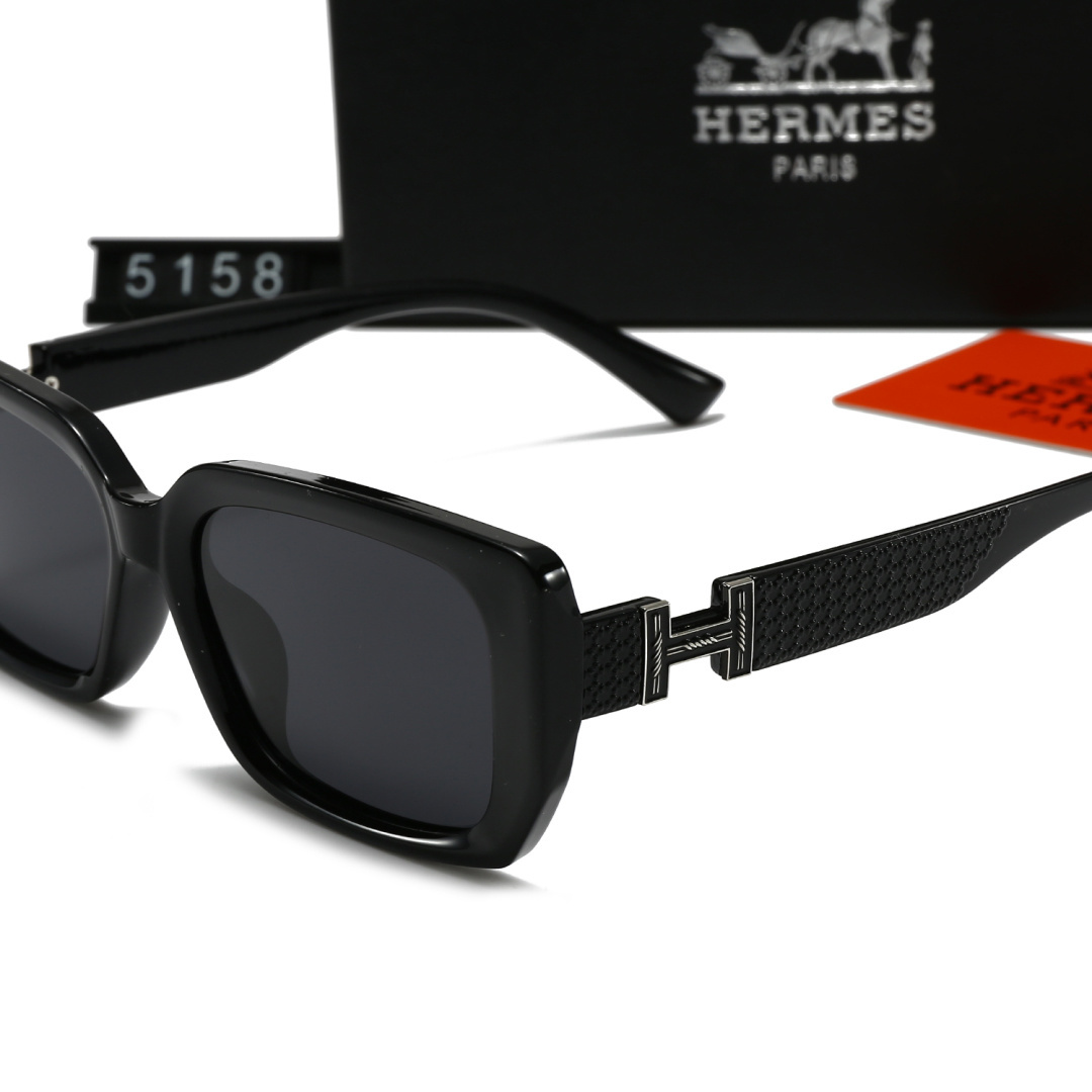 23$ dh HERMES 5158 Polarizer Sunglassess With Box 40162012630 FF1199 gallery
