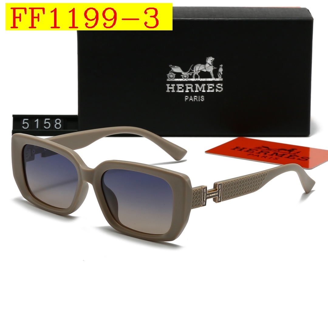 23$ dh HERMES 5158 Polarizer Sunglassess With Box 40162012630 FF1199 gallery