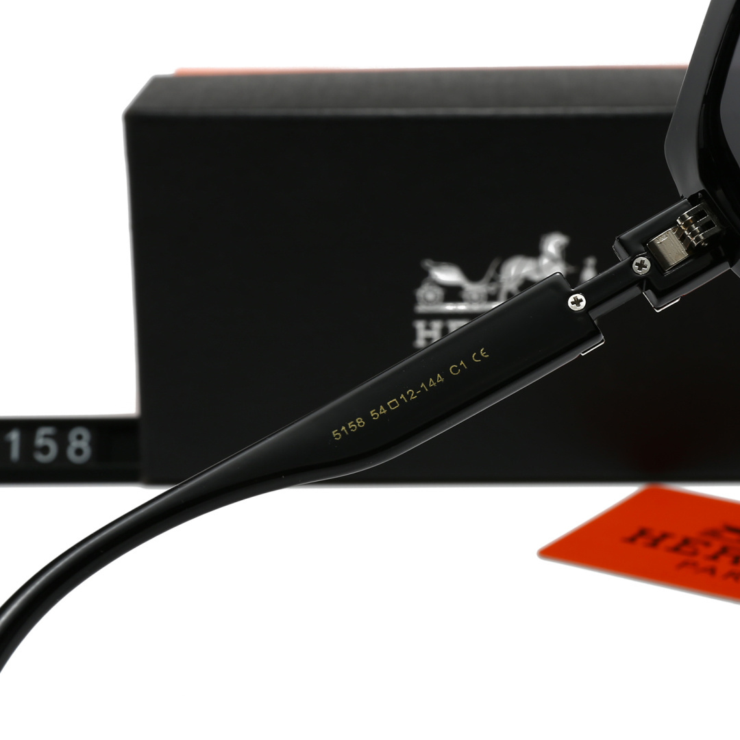 23$ dh HERMES 5158 Polarizer Sunglassess With Box 40162012630 FF1199 gallery