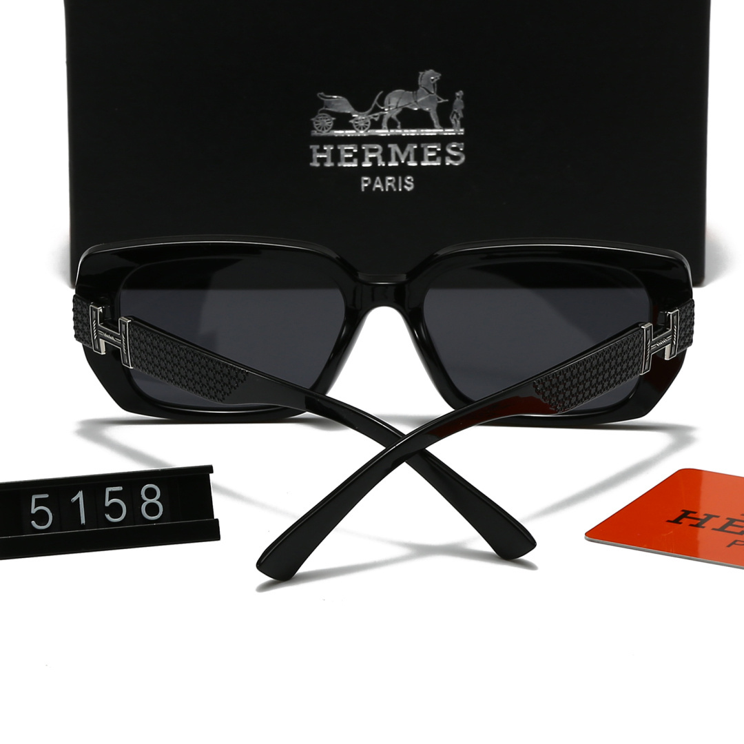 23$ dh HERMES 5158 Polarizer Sunglassess With Box 40162012630 FF1199 gallery