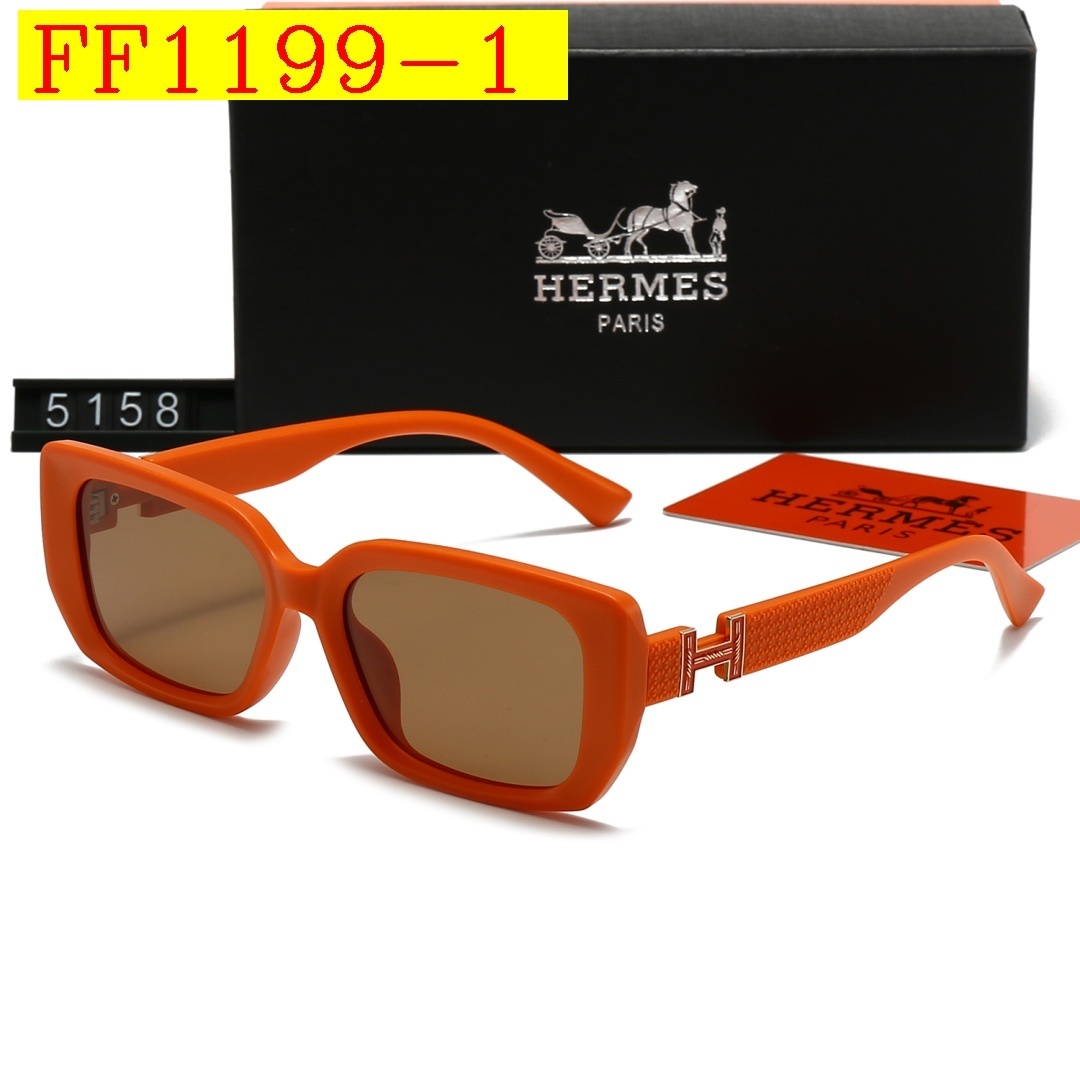 23$ dh HERMES 5158 Polarizer Sunglassess With Box 40162012630 FF1199 gallery
