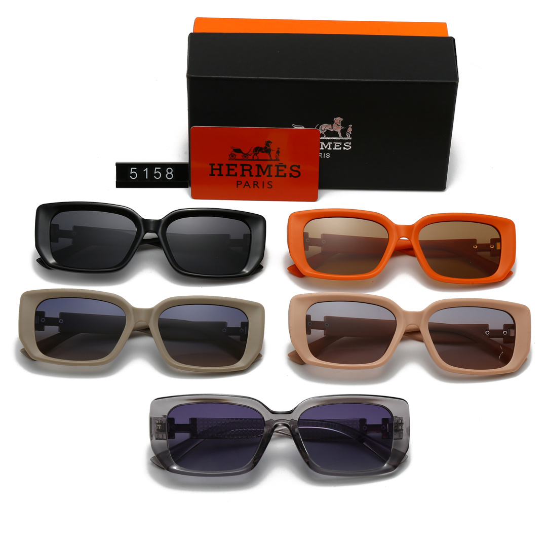 23$ dh HERMES 5158 Polarizer Sunglassess With Box 40162012630 FF1199 gallery