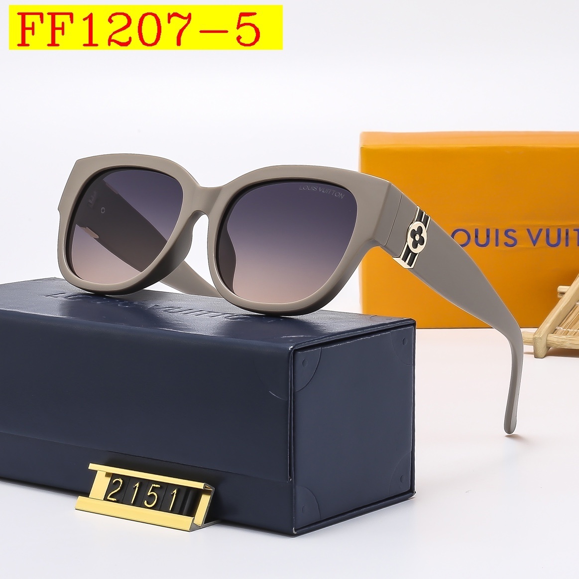 23$ dh LV 2151 Polarizer Sunglassess With Box 90568012630 FF1207 gallery