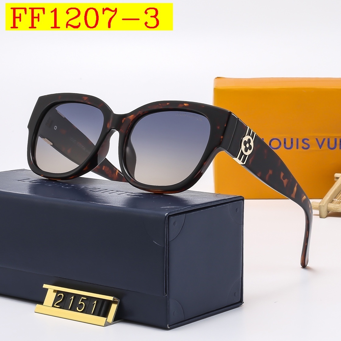 23$ dh LV 2151 Polarizer Sunglassess With Box 90568012630 FF1207 gallery