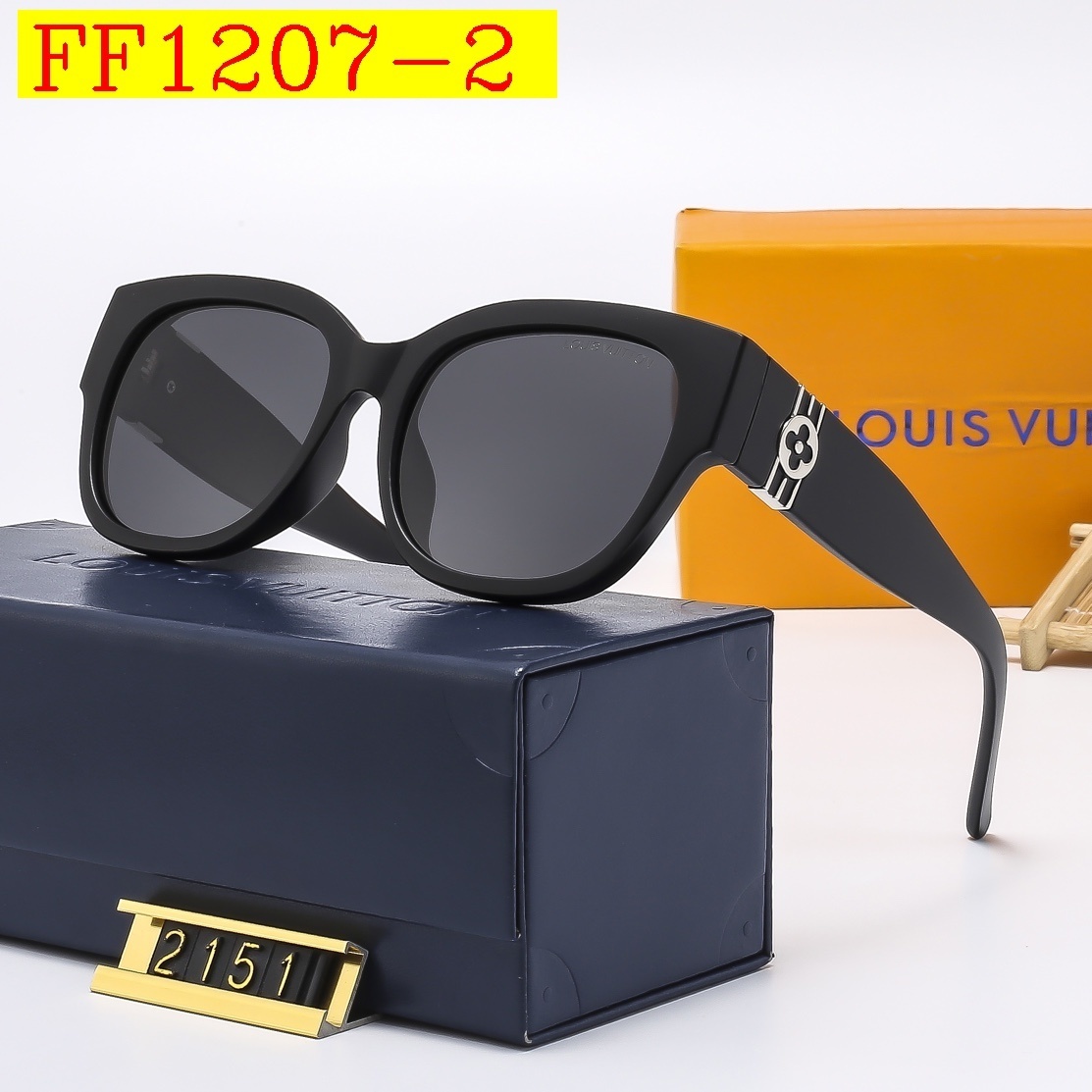 23$ dh LV 2151 Polarizer Sunglassess With Box 90568012630 FF1207 gallery