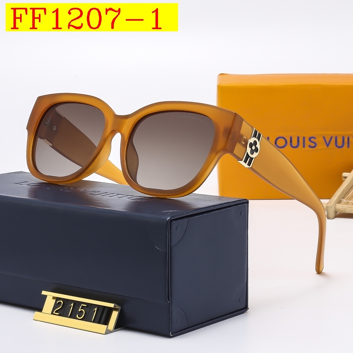23$ dh LV 2151 Polarizer Sunglassess With Box 90568012630 FF1207 gallery