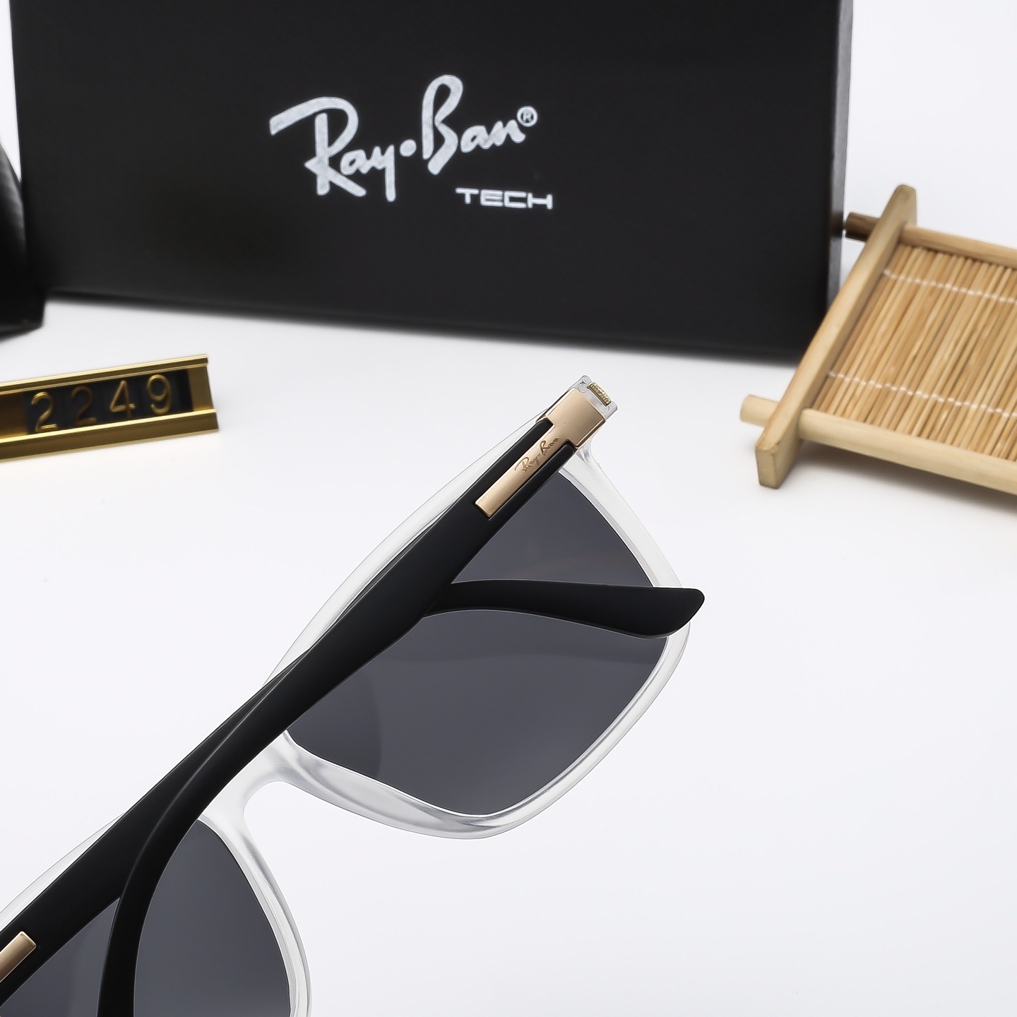 23$ dh Ray Ban 2249 Polarizer Sunglassess With Box 40165012630 FF799 gallery