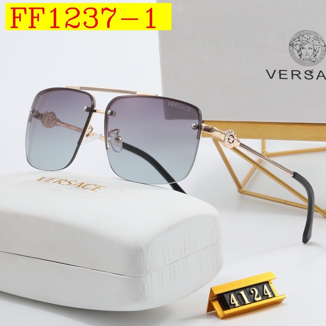 23$ dh VERSACE 4124 Sunglassess With Box 40162012630 FF1237 gallery
