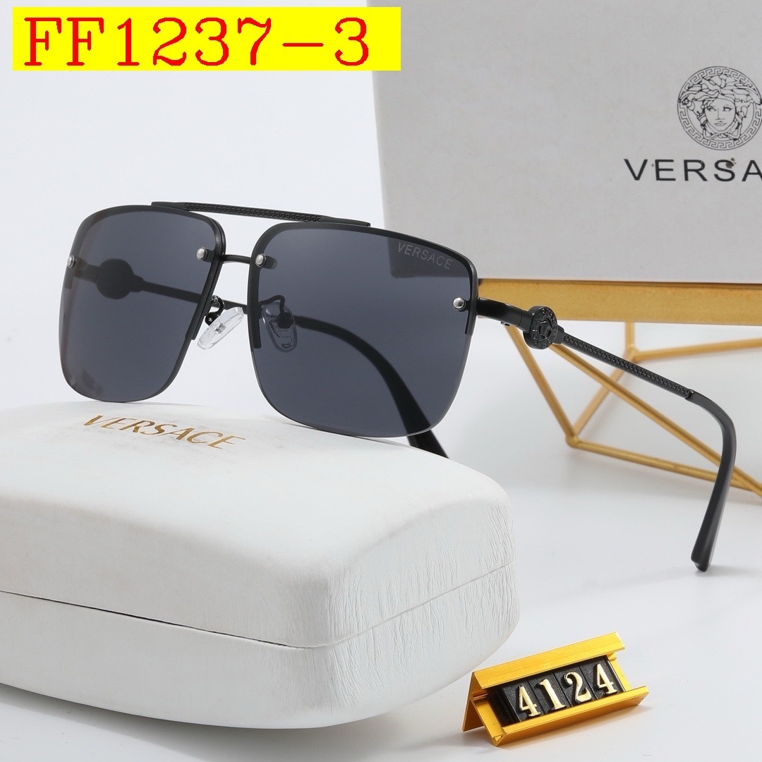 23$ dh VERSACE 4124 Sunglassess With Box 40162012630 FF1237 gallery
