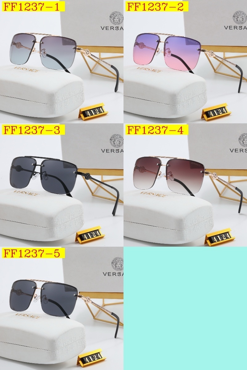 23$ dh VERSACE 4124 Sunglassess With Box 40162012630 FF1237 gallery