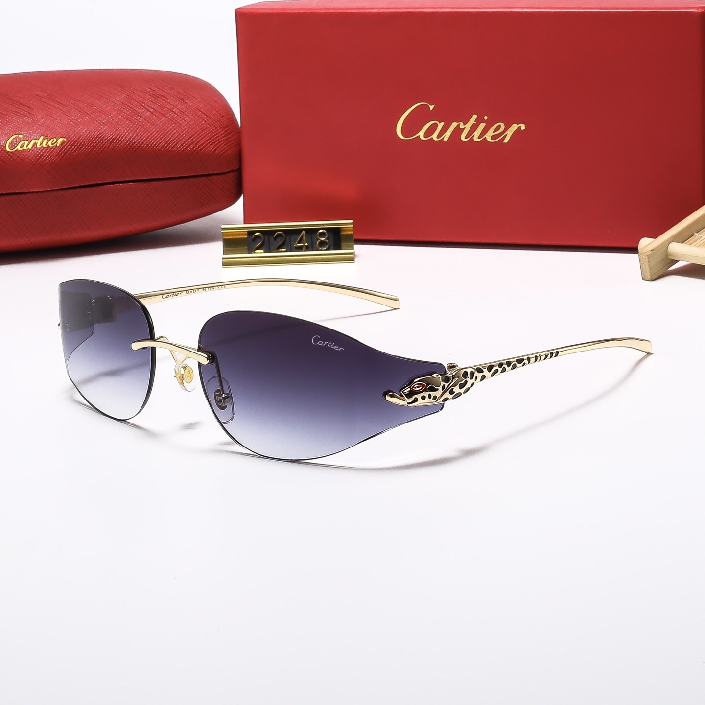 23$ dh cartier 2248 Sunglassess With Box 30562012630 FF773 gallery