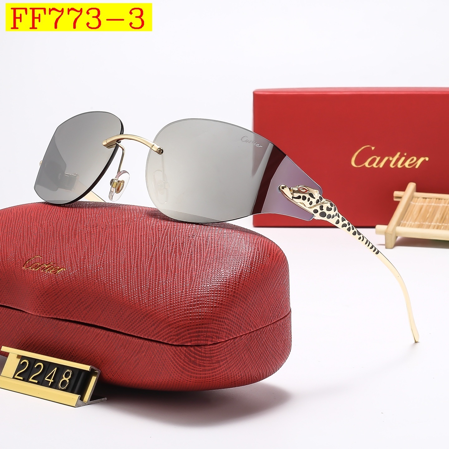 23$ dh cartier 2248 Sunglassess With Box 30562012630 FF773 gallery