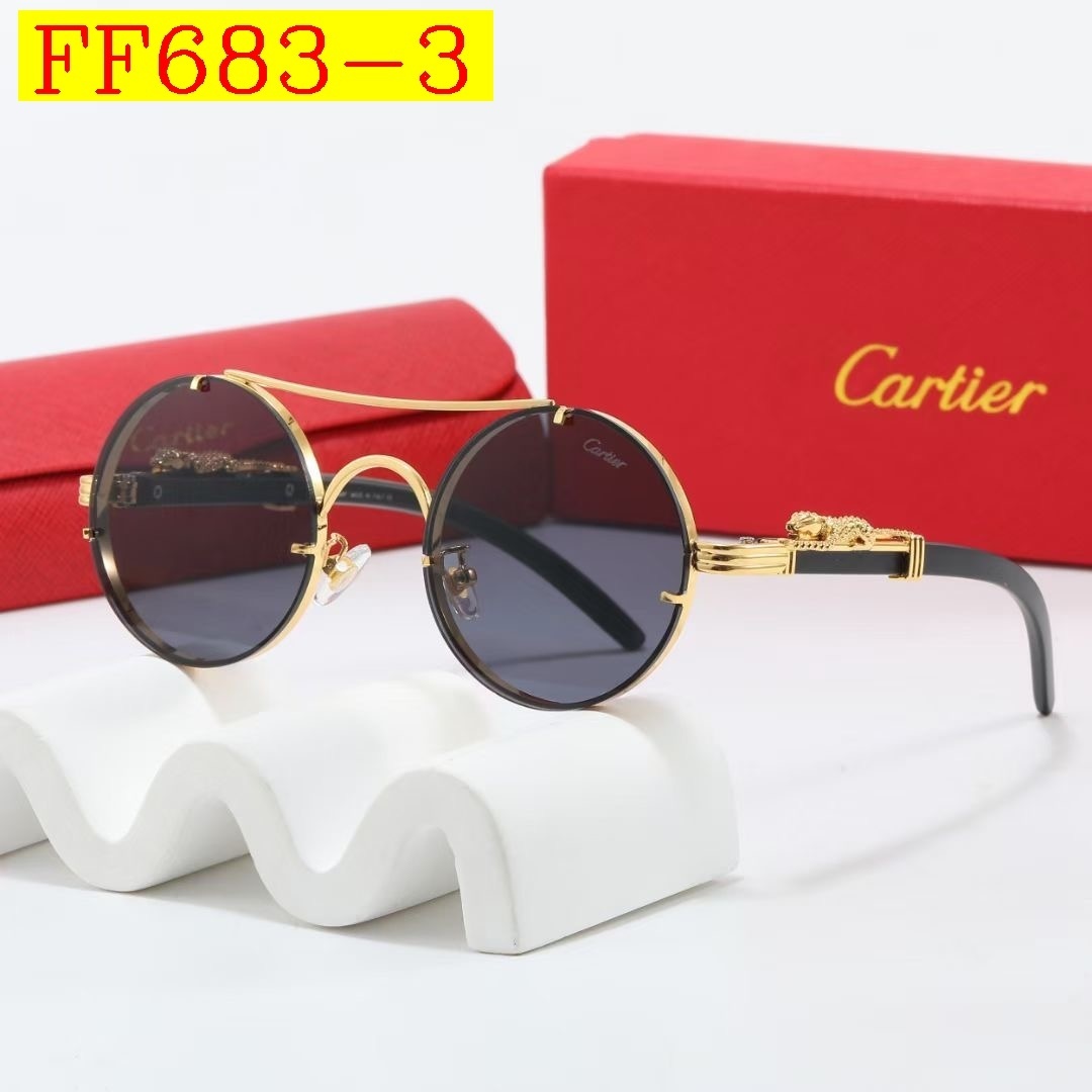 23$ dh cartier 6082 Sunglassess With Box 90865012630 FF683 gallery