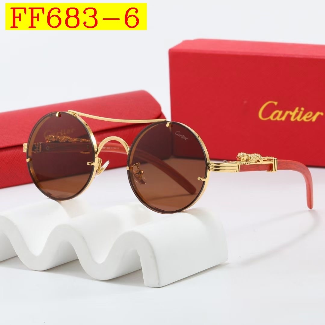 23$ dh cartier 6082 Sunglassess With Box 90865012630 FF683 gallery