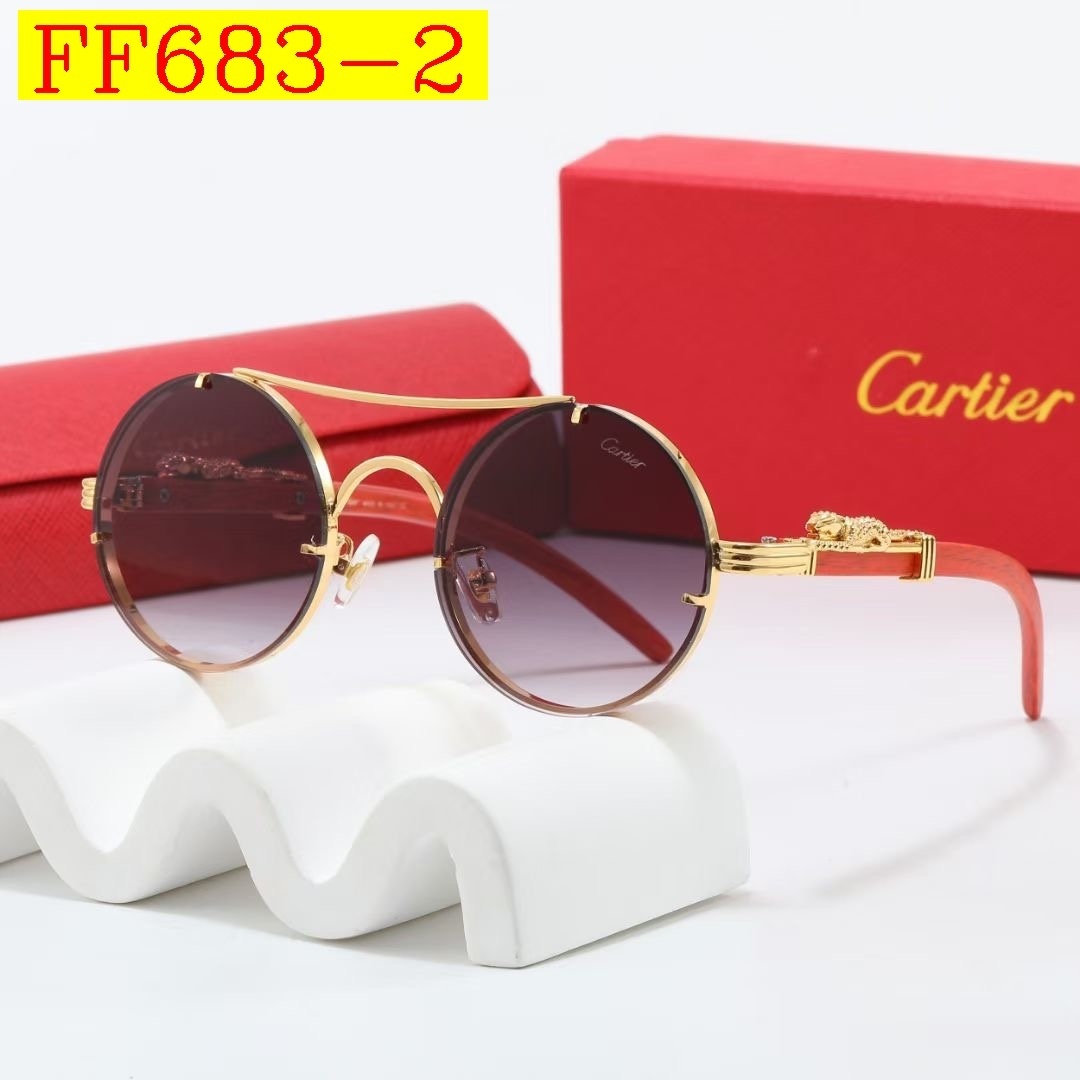 23$ dh cartier 6082 Sunglassess With Box 90865012630 FF683 gallery