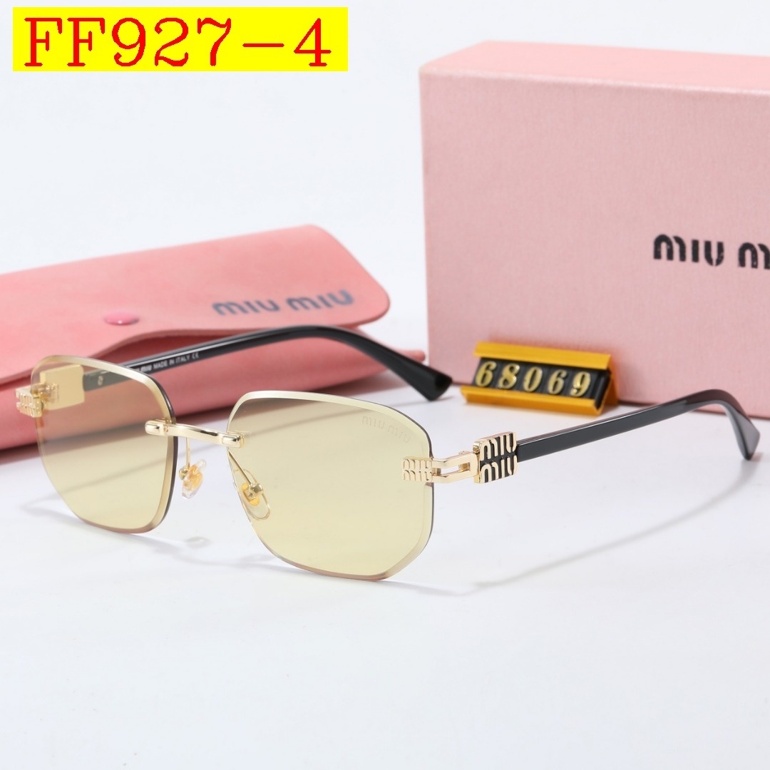 23$ dh miumiu 68069 Sunglassess With Box 50261412633 FF927 gallery