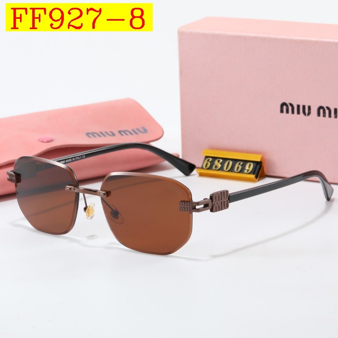 23$ dh miumiu 68069 Sunglassess With Box 50261412633 FF927 gallery
